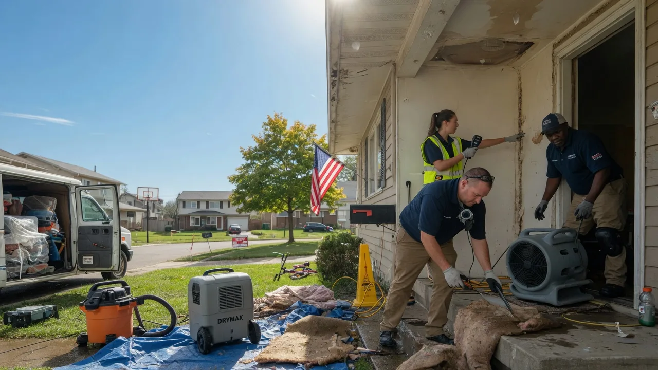 Water Damage Restoration in Little Chute, WI near me